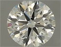 Diamante Natural 0.62 quilates, Redondo , Color K, claridad SI1 y certificado GIA
