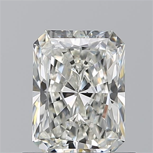 Picture of Natural Diamond 0.70 Carats, Radiant with  Cut, I Color, VS2 Clarity and Certified by GIA