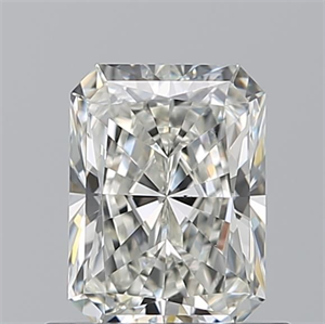 Picture of Natural Diamond 0.70 Carats, Radiant with  Cut, I Color, VS2 Clarity and Certified by GIA