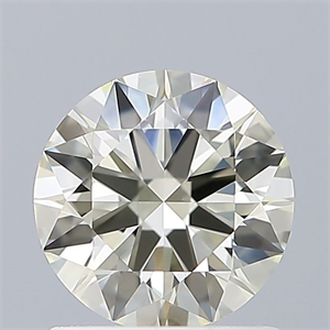 Picture of Natural Diamond 0.90 Carats, Round with Excellent Cut, K Color, VS1 Clarity and Certified by IGI