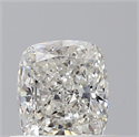 Natural Diamond 0.51 Carats, Cushion with  Cut, G Color, VVS2 Clarity and Certified by GIA