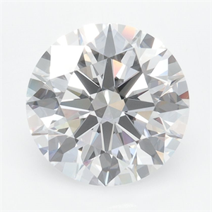 Picture of Lab Grown Diamond 2.66 Carats, Round with Ideal Cut, D Color, VVS1 Clarity and Certified by IGI