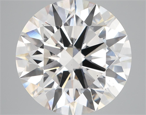 Picture of Lab Grown Diamond 7.26 Carats, Round with Ideal Cut, G Color, VS2 Clarity and Certified by IGI