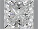 Natural Diamond 1.70 Carats, Princess with  Cut, I Color, VS1 Clarity and Certified by GIA