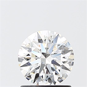 Picture of Lab Grown Diamond 1.04 Carats, Round with Ideal Cut, F Color, VVS2 Clarity and Certified by IGI
