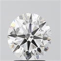 Del inventario de diamantes de laboratorio, 2.09 quilates, Redondo , Color E, claridad VVS2 y certificado IGI