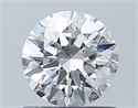 Diamante Natural 0.65 quilates, Redondo , Color D, claridad VVS1 y certificado GIA