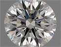 Natural Diamond 0.40 Carats, Round with Excellent Cut, I Color, VVS2 Clarity and Certified by GIA