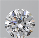 Natural Diamond 0.73 Carats, Round with Excellent Cut, E Color, VS1 Clarity and Certified by GIA