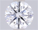 Del inventario de diamantes de laboratorio, 0.70 quilates, Redondo , Color E, claridad VVS1 y certificado IGI