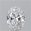 Diamante Natural 0.70 quilates, Ovalado , Color E, claridad VS2 y certificado GIA
