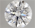 Del inventario de diamantes de laboratorio, 1.02 quilates, Redondo , Color D, claridad VS2 y certificado IGI