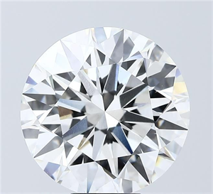 Picture of Lab Grown Diamond 8.04 Carats, Round with Ideal Cut, F Color, VVS2 Clarity and Certified by IGI