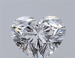 Picture of Natural Diamond 0.30 Carats, Heart with  Cut, D Color, VS1 Clarity and Certified by GIA