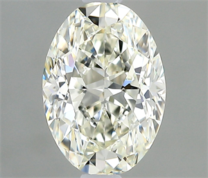 Picture of Natural Diamond 0.52 Carats, Oval with  Cut, I Color, VVS2 Clarity and Certified by IGI