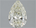 Natural Diamond 1.51 Carats, Pear with  Cut, K Color, IF Clarity and Certified by IGI