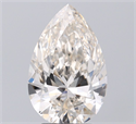 Diamante Natural 3.52 quilates, De pera , Color J, claridad IF y certificado IGI
