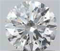 Diamante Natural 0.72 quilates, Redondo , Color D, claridad VVS1 y certificado IGI