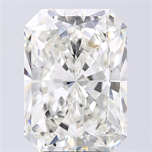 Picture of Natural Diamond 5.02 Carats, Radiant with  Cut, I Color, VS1 Clarity and Certified by GIA
