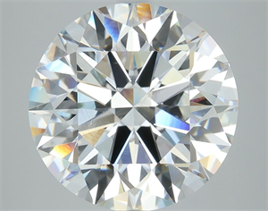 Picture of Natural Diamond 5.28 Carats, Round with Excellent Cut, F Color, SI1 Clarity and Certified by GIA