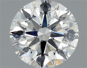 Picture of Natural Diamond 1.01 Carats, Round with Excellent Cut, G Color, SI2 Clarity and Certified by GIA