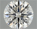 Natural Diamond 0.80 Carats, Round with Excellent Cut, F Color, VVS2 Clarity and Certified by GIA