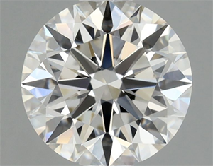 Picture of Natural Diamond 0.80 Carats, Round with Excellent Cut, F Color, VVS2 Clarity and Certified by GIA