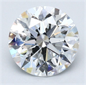 Diamante Natural 2.03 quilates, Redondo , Color D, claridad SI1 y certificado GIA