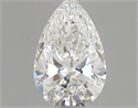 Natural Diamond 0.53 Carats, Pear with  Cut, F Color, VS2 Clarity and Certified by GIA