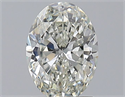 Natural Diamond 1.31 Carats, Oval with  Cut, I Color, VS2 Clarity and Certified by GIA
