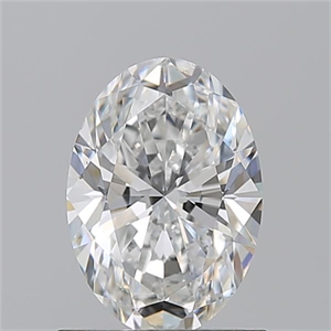 Foto Diamante Natural 1.01 quilates, Ovalado , Color F, claridad VS2 y certificado GIA de