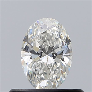 Picture of Natural Diamond 0.41 Carats, Oval with  Cut, G Color, VS2 Clarity and Certified by GIA