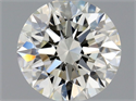 Diamante Natural 0.75 quilates, Redondo , Color J, claridad VVS1 y certificado GIA