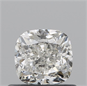 Natural Diamond 0.70 Carats, Cushion with  Cut, H Color, SI2 Clarity and Certified by IGI