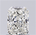 Diamante Natural 0.90 quilates, Radiante , Color I, claridad SI2 y certificado GIA