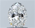 Diamante Natural 0.70 quilates, Ovalado , Color F, claridad VVS2 y certificado GIA