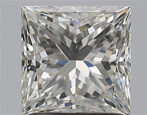 Picture of Natural Diamond 1.51 Carats, Princess with  Cut, H Color, VS2 Clarity and Certified by GIA