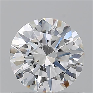 Picture of Natural Diamond 0.74 Carats, Round with Excellent Cut, F Color, VVS2 Clarity and Certified by GIA