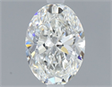 Natural Diamond 0.51 Carats, Oval with  Cut, G Color, VVS1 Clarity and Certified by GIA