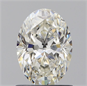 Diamante Natural 1.03 quilates, Ovalado , Color I, claridad VVS1 y certificado GIA