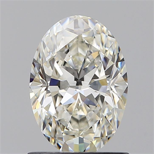 Foto Diamante Natural 1.03 quilates, Ovalado , Color I, claridad VVS1 y certificado GIA de