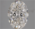 Diamante Natural 3.01 quilates, Ovalado , Color H, claridad SI2 y certificado GIA