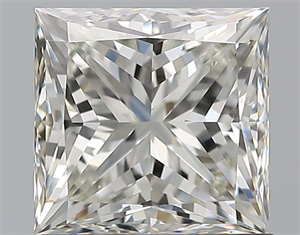 Picture of Natural Diamond 1.20 Carats, Princess with  Cut, J Color, VS2 Clarity and Certified by GIA