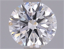 Lab Grown Diamond 1.01 Carats, Round with Ideal Cut, E Color, VVS1 Clarity and Certified by IGI