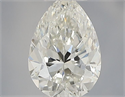 Diamante Natural 0.41 quilates, De pera , Color H, claridad VS1 y certificado IGI