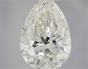 Foto Diamante Natural 0.41 quilates, De pera , Color H, claridad VS1 y certificado IGI de