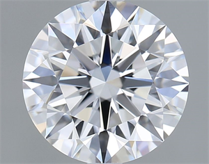 Picture of Lab Grown Diamond 2.30 Carats, Round with Ideal Cut, D Color, VVS1 Clarity and Certified by IGI