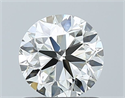 Diamante Natural 0.90 quilates, Redondo , Color J, claridad VVS1 y certificado GIA
