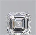 Diamante Natural 0.70 quilates, Asscher , Color H, claridad VVS1 y certificado GIA