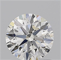 Natural Diamond 0.96 Carats, Round with Excellent Cut, I Color, SI2 Clarity and Certified by GIA